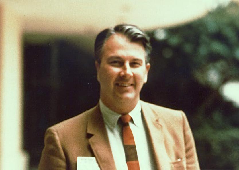 Nelson G. Richards, MD, FAAN, in 1970
